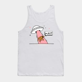 Mr. Pizza Abduction Tank Top